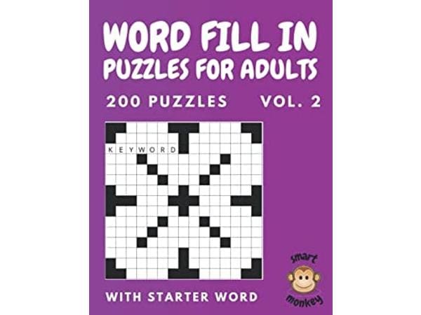 Word Fill In Puzzles for Adults vol. 2