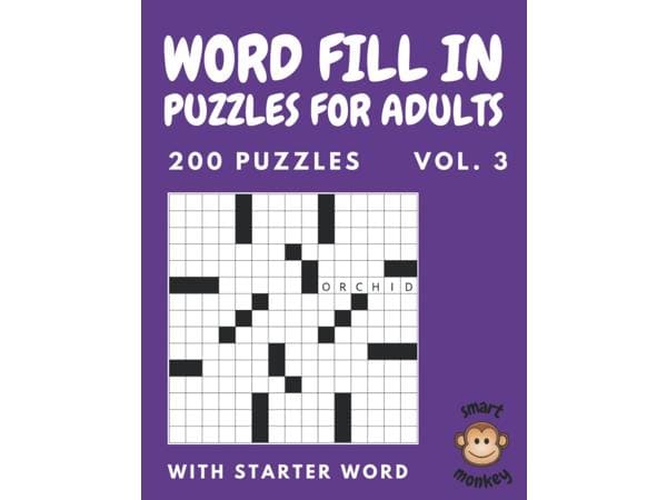 Word Fill In Puzzles for Adults vol. 3