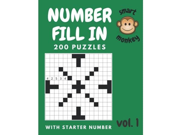 Number Fill In Puzzles for Adults vol. 1