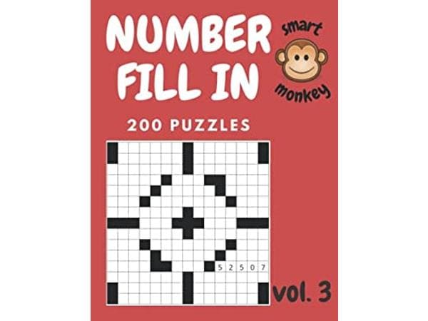 Number Fill In Puzzles for Adults vol. 3