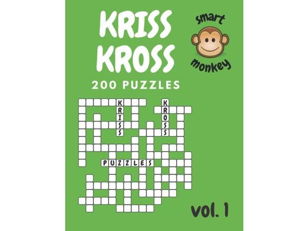 Kriss Kross Puzzle Book for Adults vol. 1