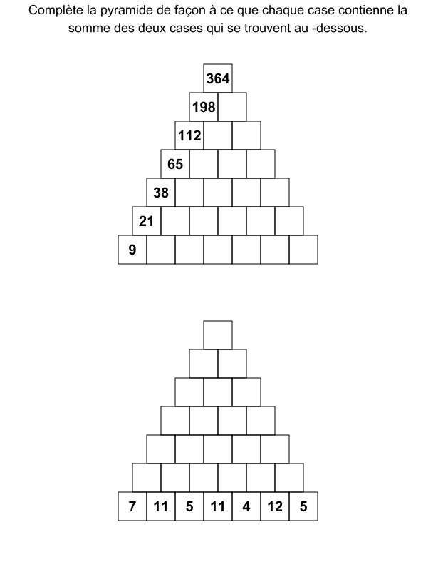 Jeux Maths Gratuits à Imprimer