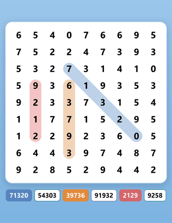 Play Number Search online